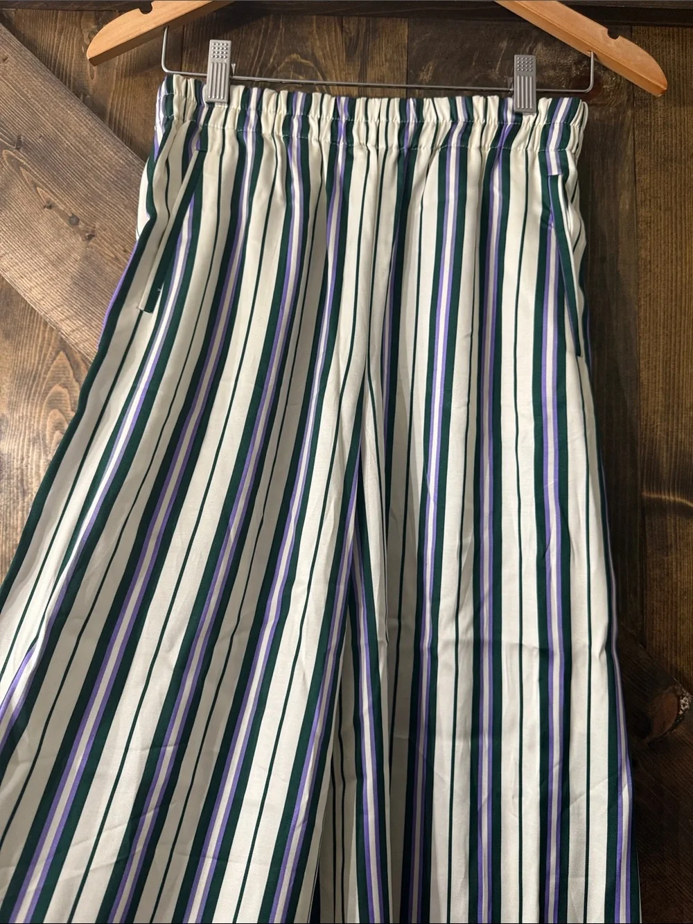 SÉZANE Wide Leg Viscose Trousers - Picture 4 of 8